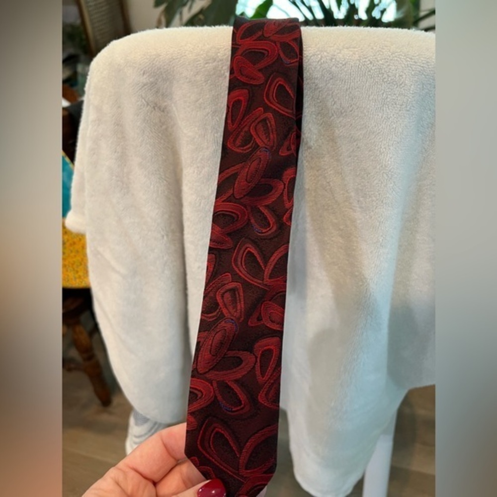 Vintage Chemistry Necktie Red& Blue Narrow